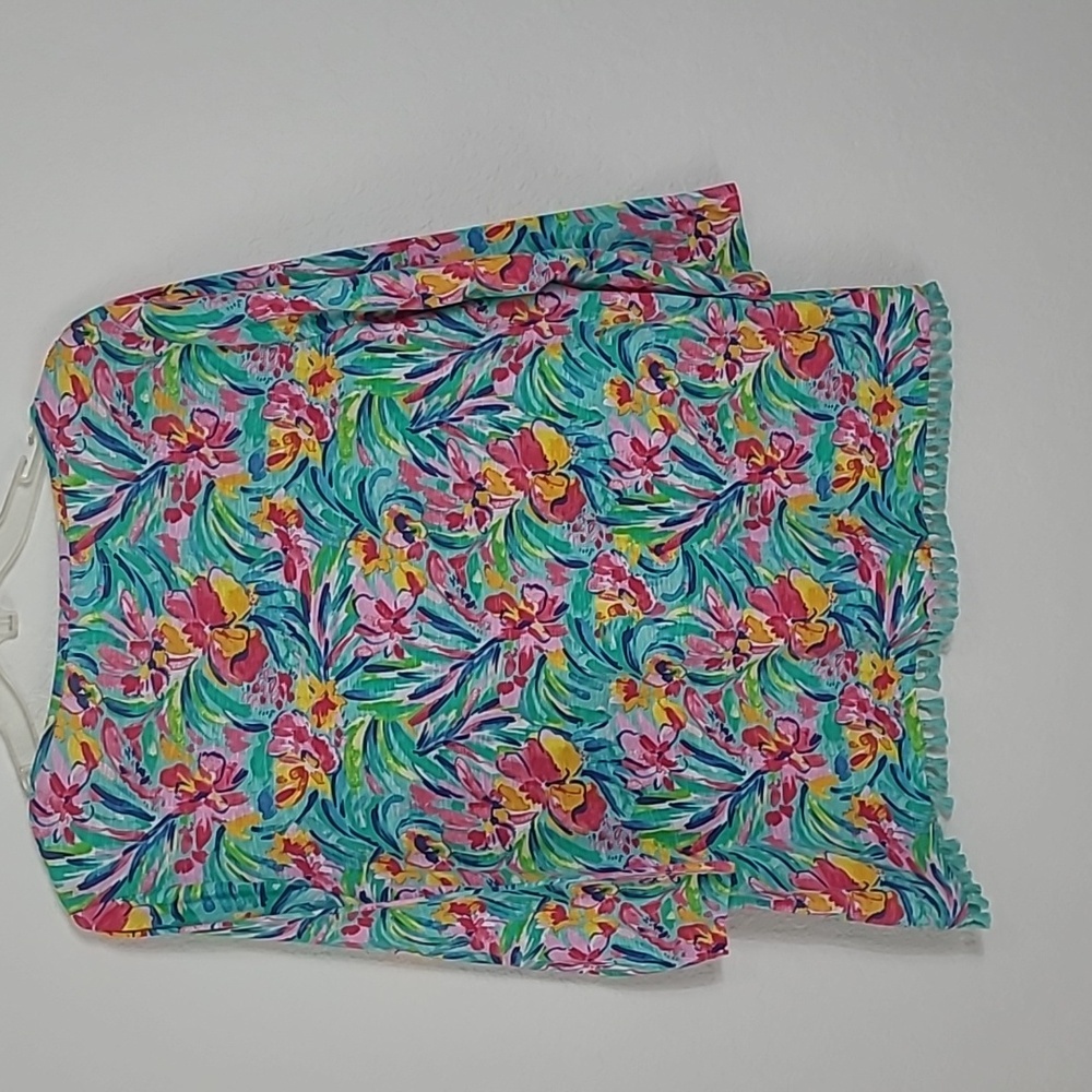 Stella Parker  Floral 3/4 Sleeve Women's Top Size L - Picture 4 of 6